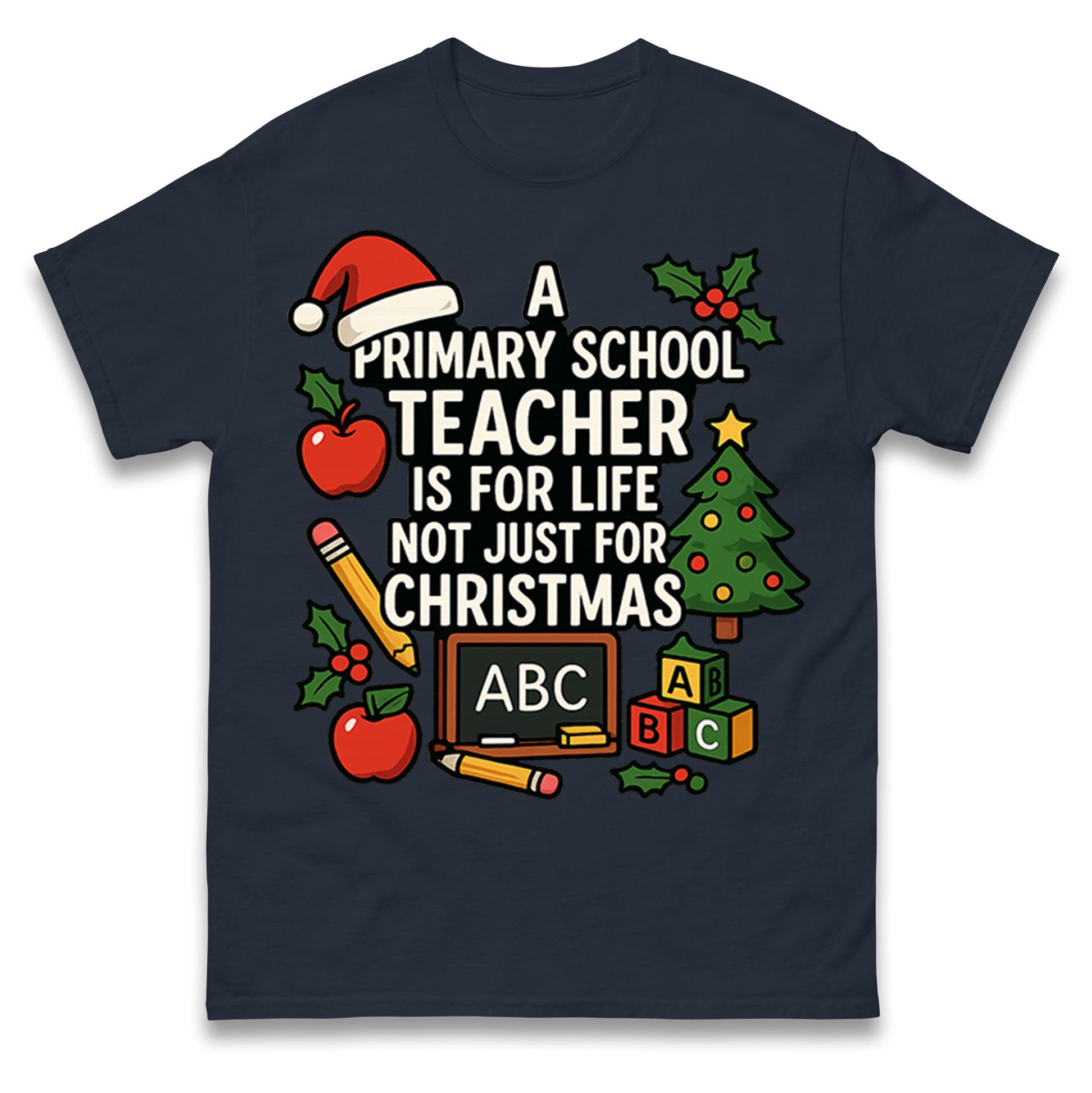Primary School Teacher Christmas T Shirt