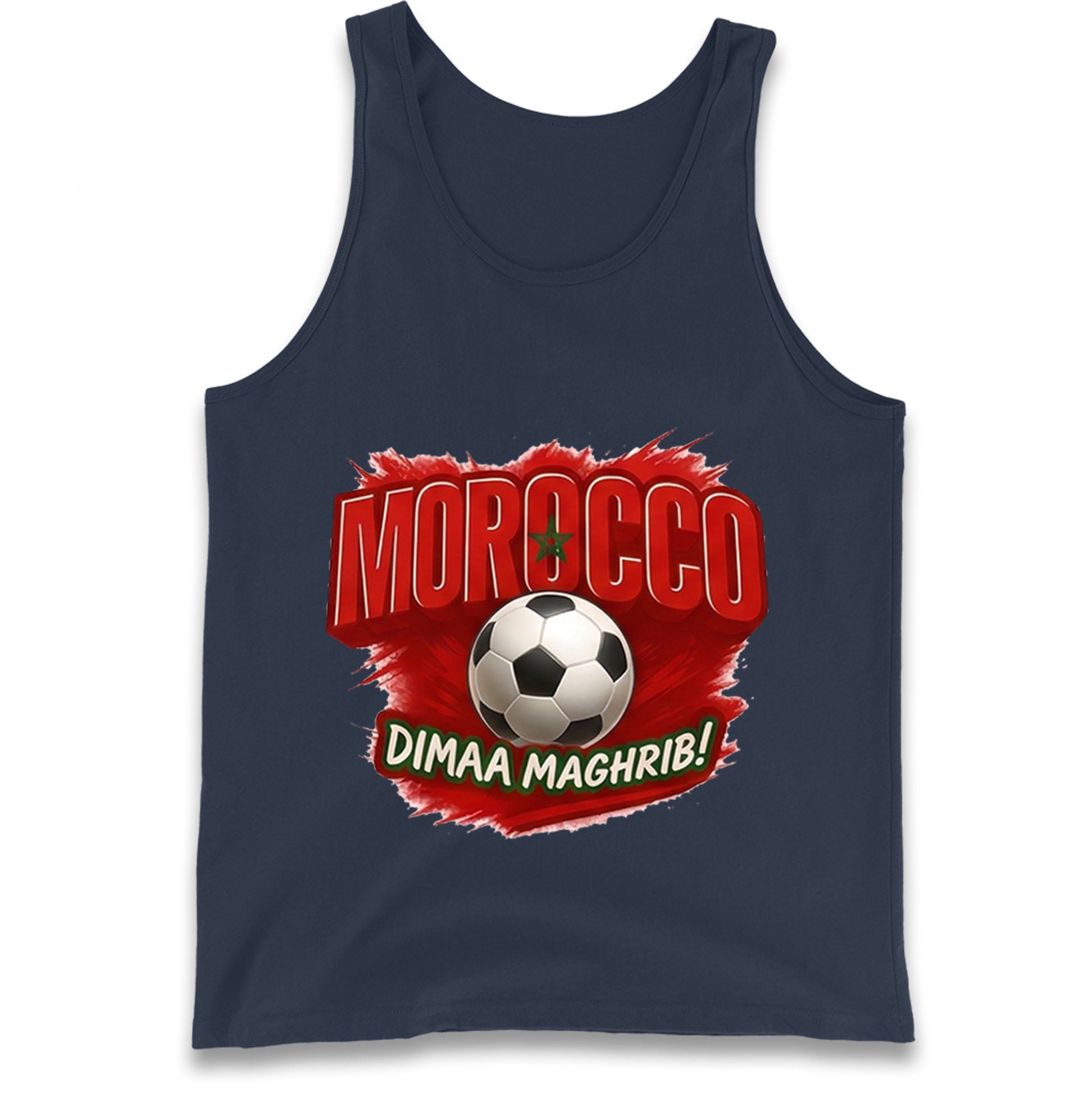 Morocco Retro World Cup Tank Top 