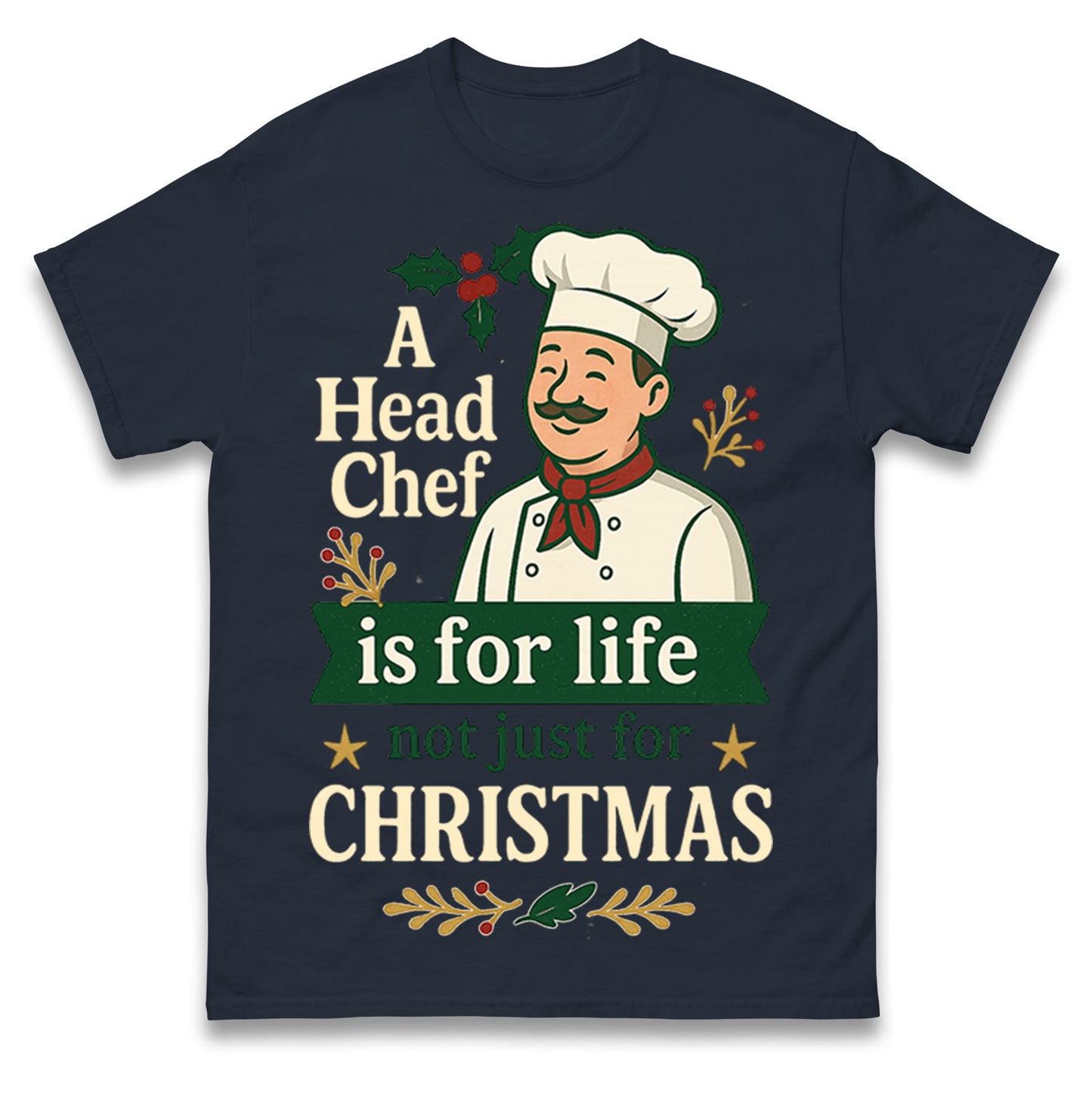 Head Chef Christmas T Shirt
