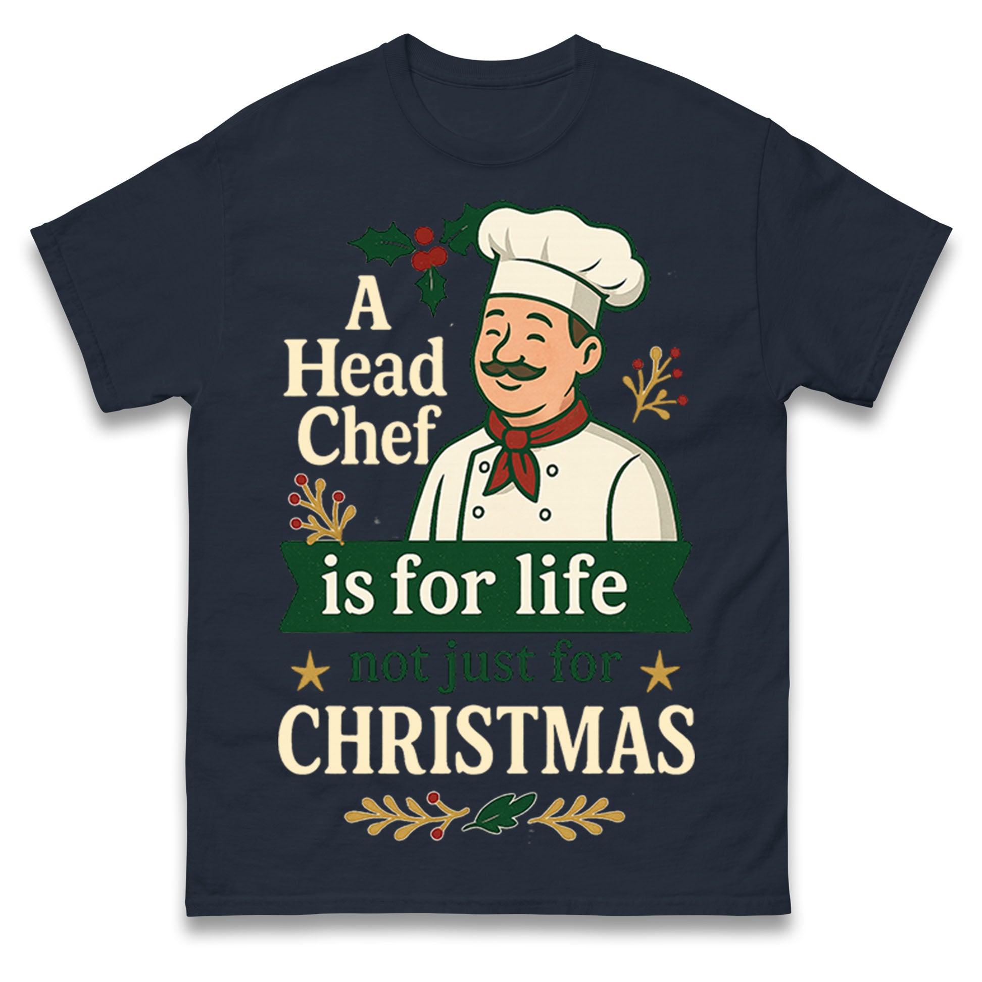 Head Chef Christmas T Shirt
