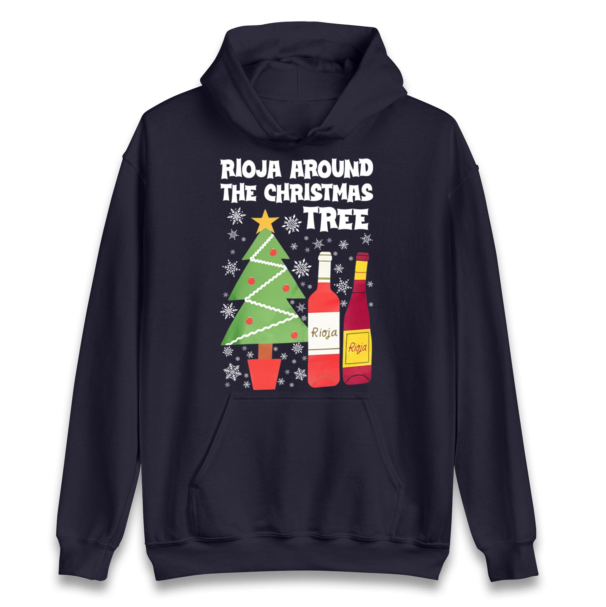 Rioja Wine Christmas Hoodie