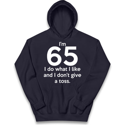 65th Birthday Kids Hoodie