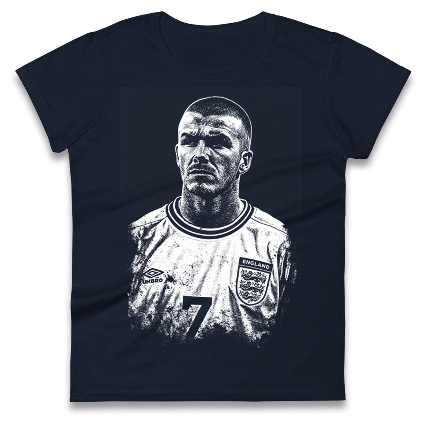 Bavid Beckham England Ladies T Shirt