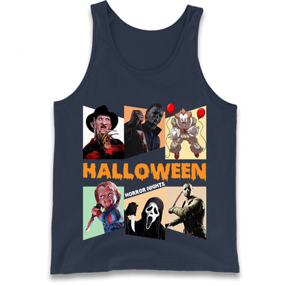 Horror Characters Halloween Horror Nights Tank Top