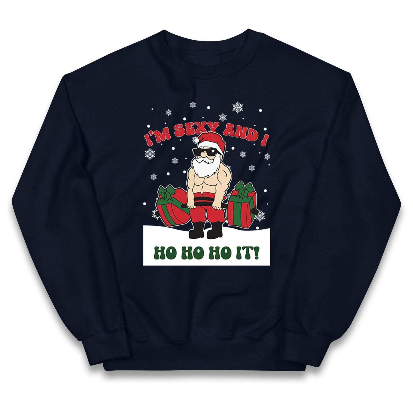 Santa Claus Ho Ho Ho Kids Jumper