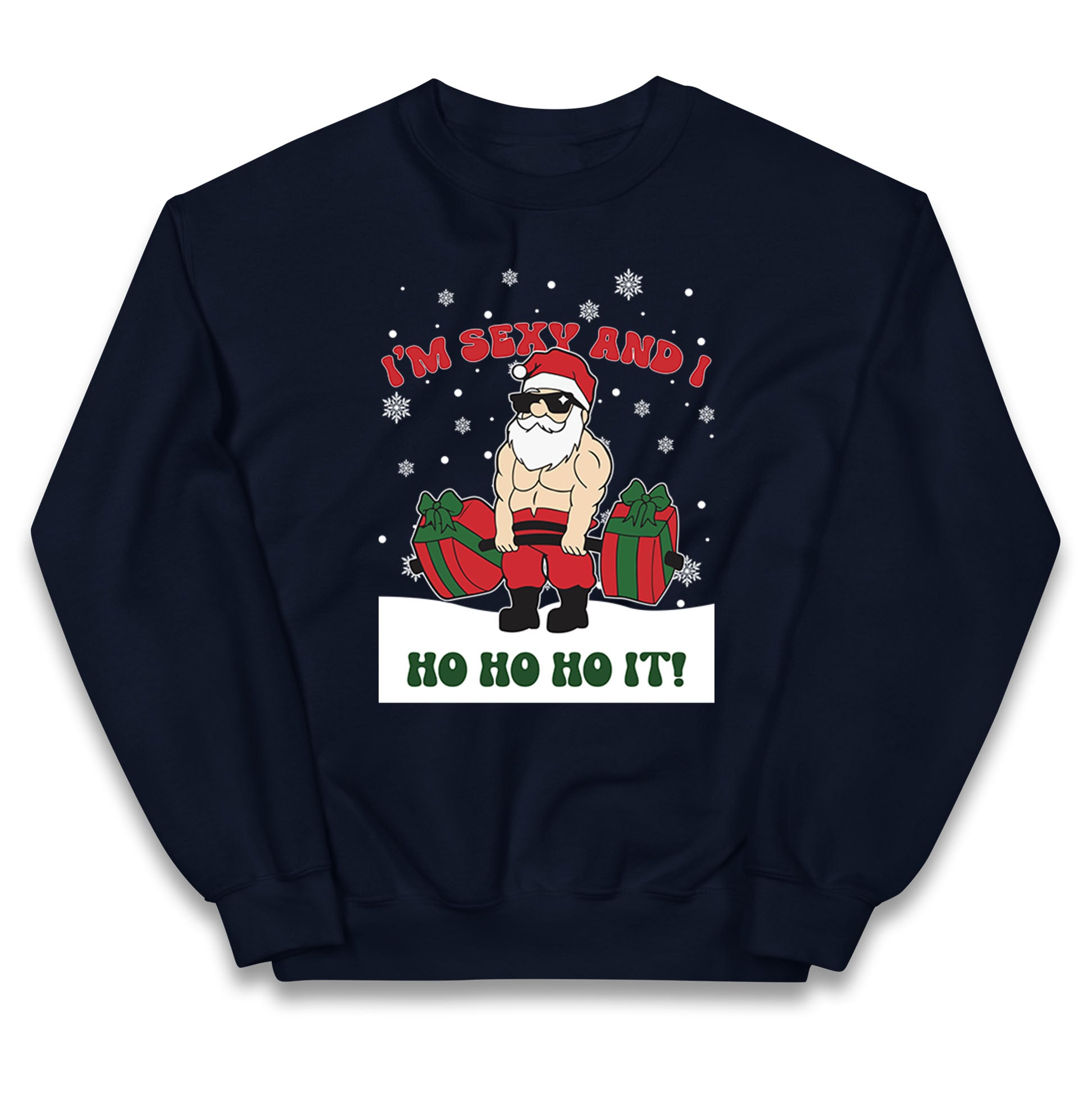 Santa Claus Ho Ho Ho Kids Jumper