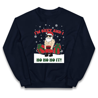 Santa Claus Ho Ho Ho Kids Jumper