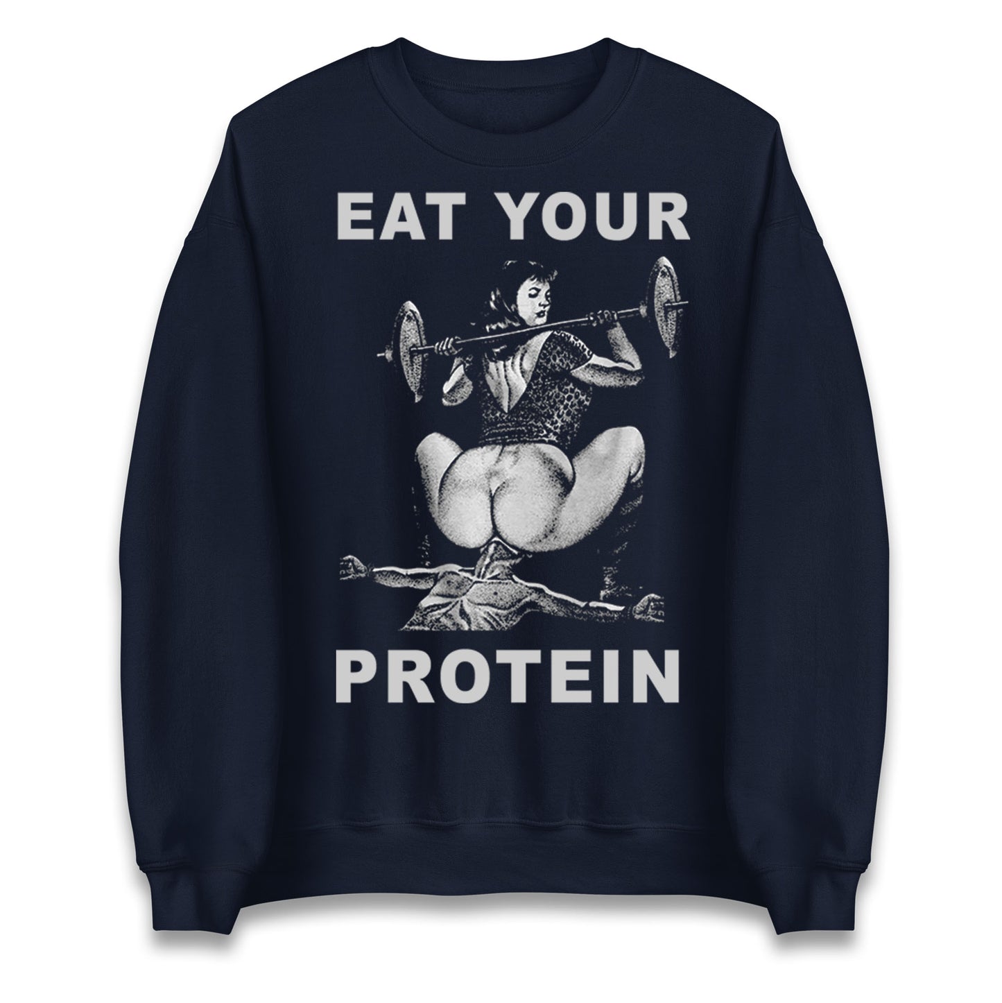 Breakfast Of Champions Eat Your Protein SarcasticJumper