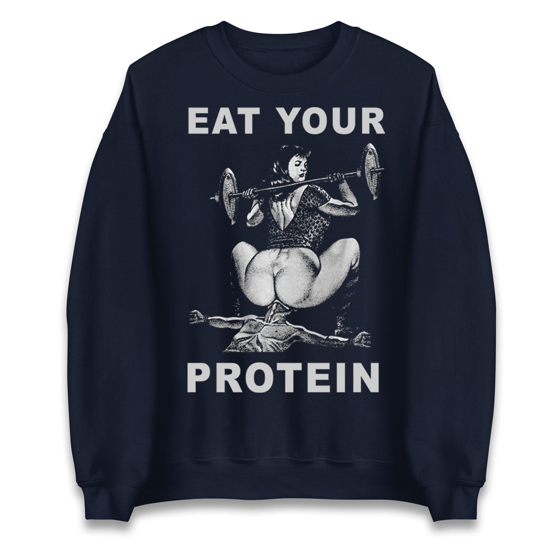 Breakfast Of Champions Eat Your Protein SarcasticJumper