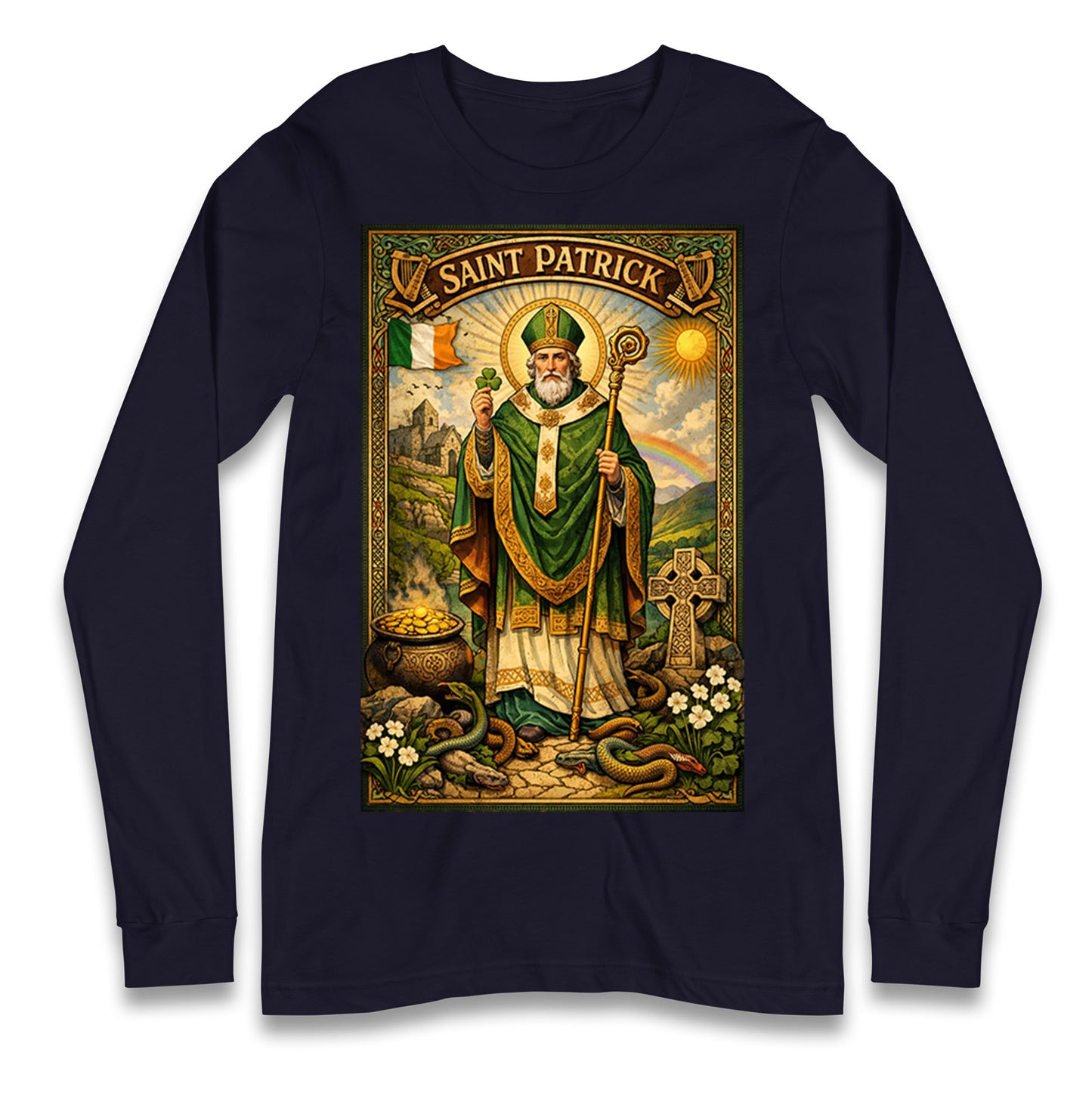 Saint Patrick Longsleeve T Shirt
