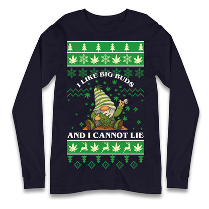 Cannabis Christmas Longsleeve T Shirt