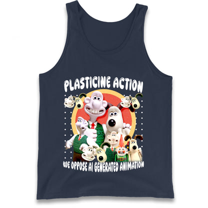 Plasticine Action Figure Tank Top