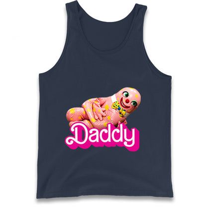 Funny Mr Blobby Daddy 90s Retro Tank Top