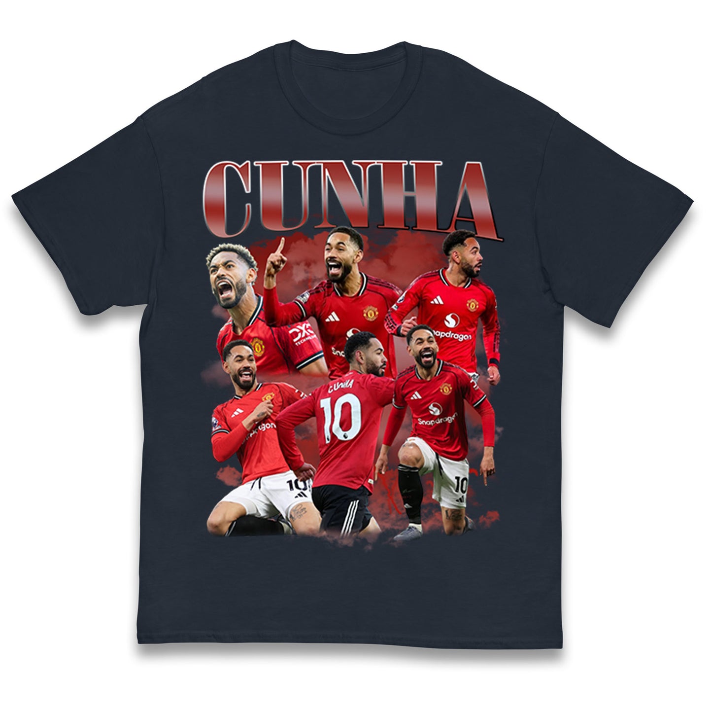 Matheus Cunha Manchester United Kids T Shirt