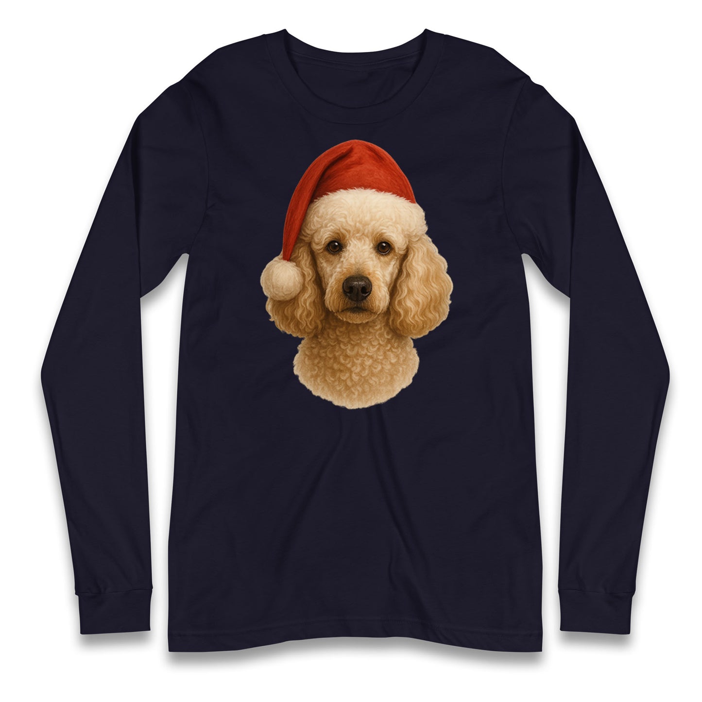 Poodle Face Longsleeve T Shirt