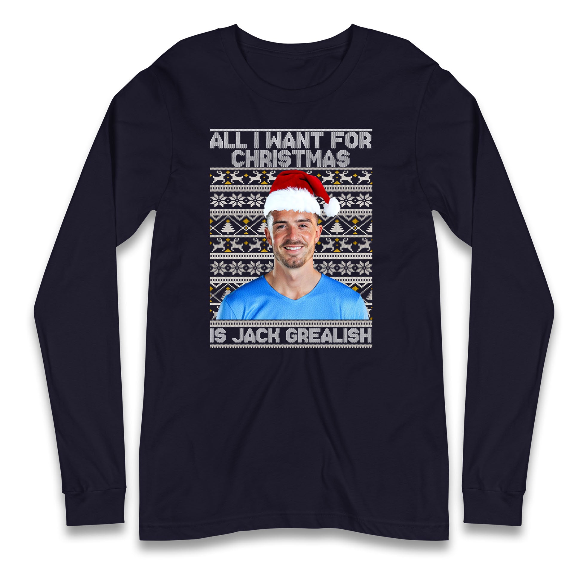 jack grealish christmas long sleeve t shirt