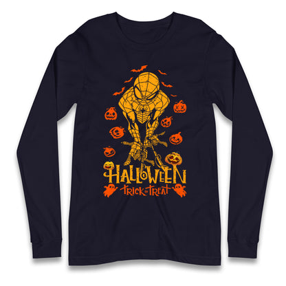 Spiderman Trick Or Treat Halloween T Shirt
