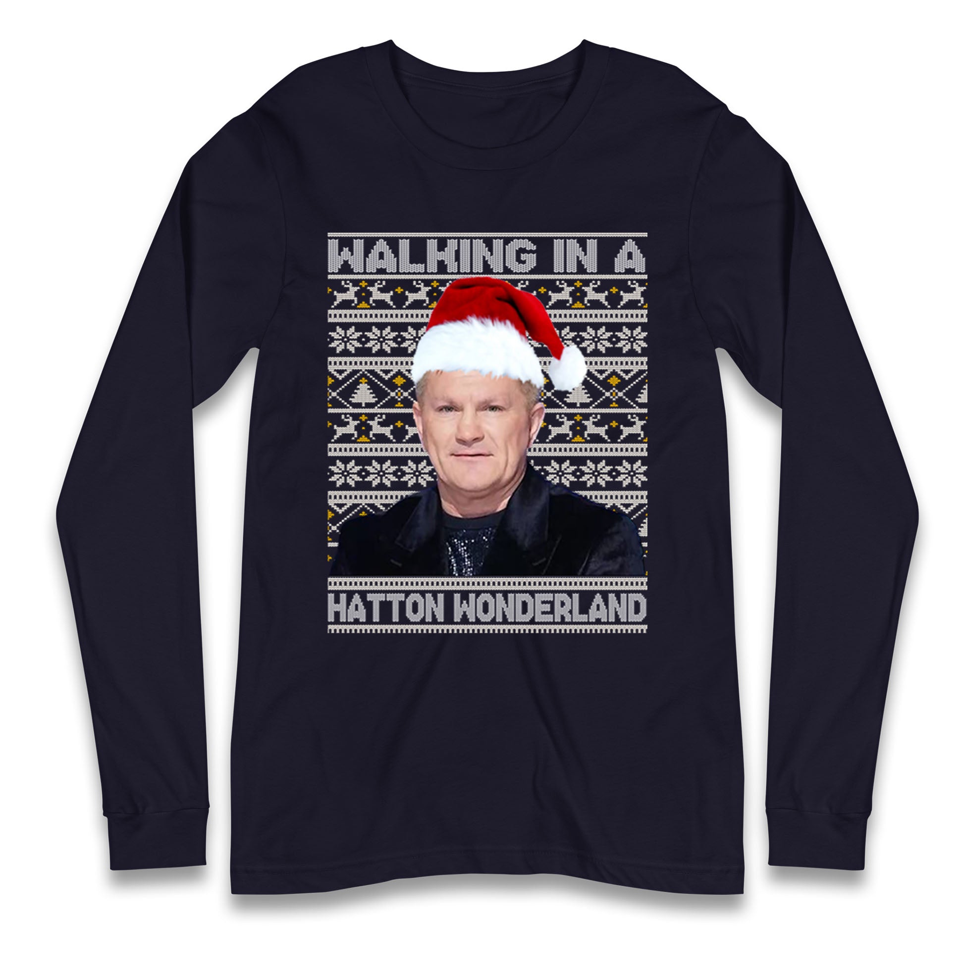 Ricky Hatton Christmas Longsleeve T Shirt