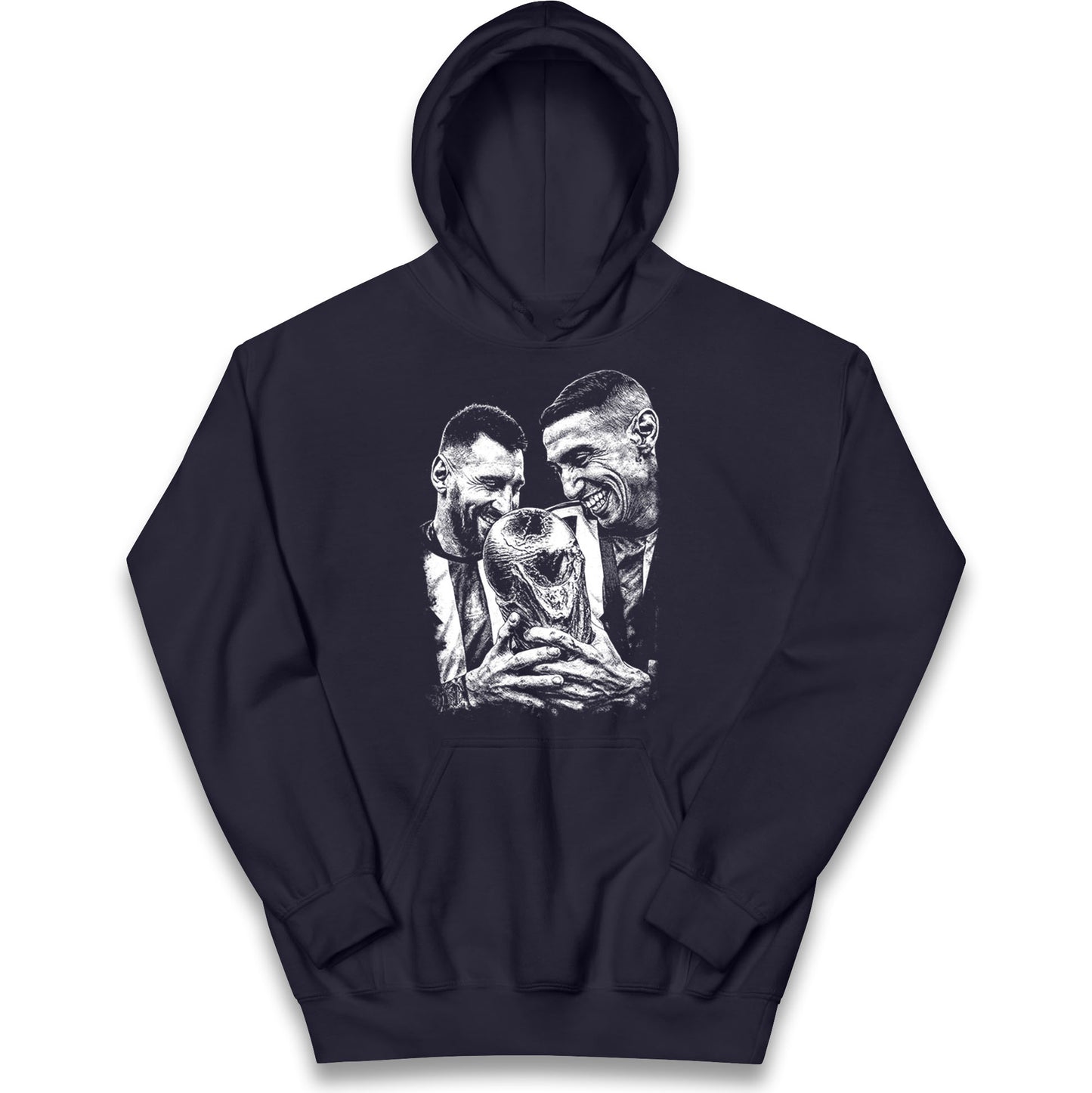 Lionel Messi Angel Di Maria Kids Hoodie