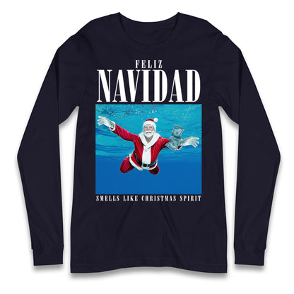 Nirvana Christmas Longsleeve T Shirt