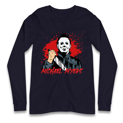 Michael Myers Horror Halloween Long Sleeve T Shirt