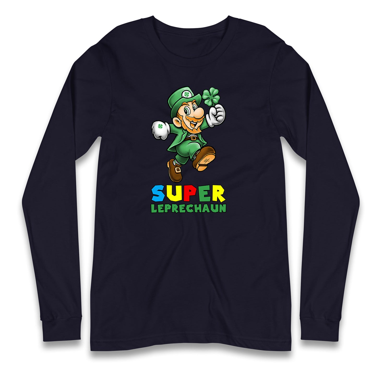 super leprechaun long sleeve t shirt