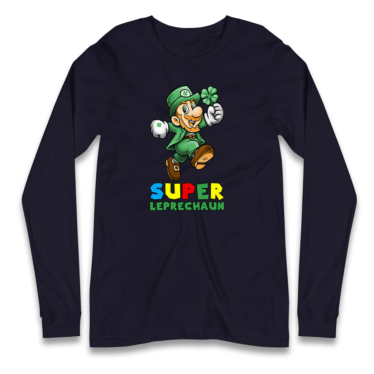 super leprechaun long sleeve t shirt