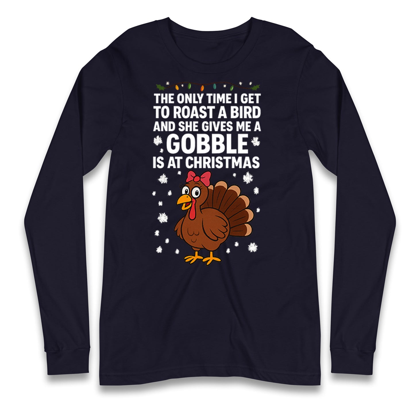 Rude Christmas Longsleeve T Shirt