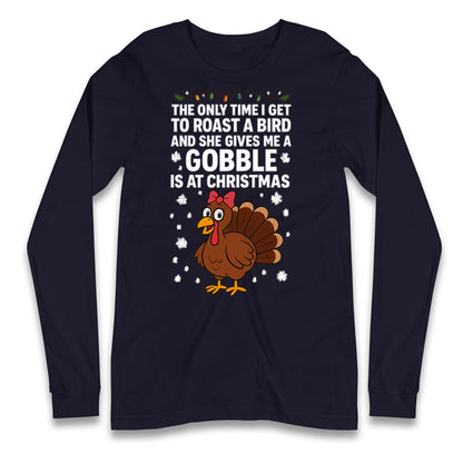 Rude Christmas Longsleeve T Shirt