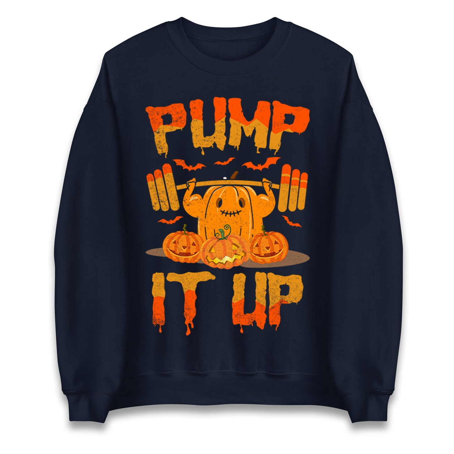 Halloween Fitness Pumpkin Sweatshirt
