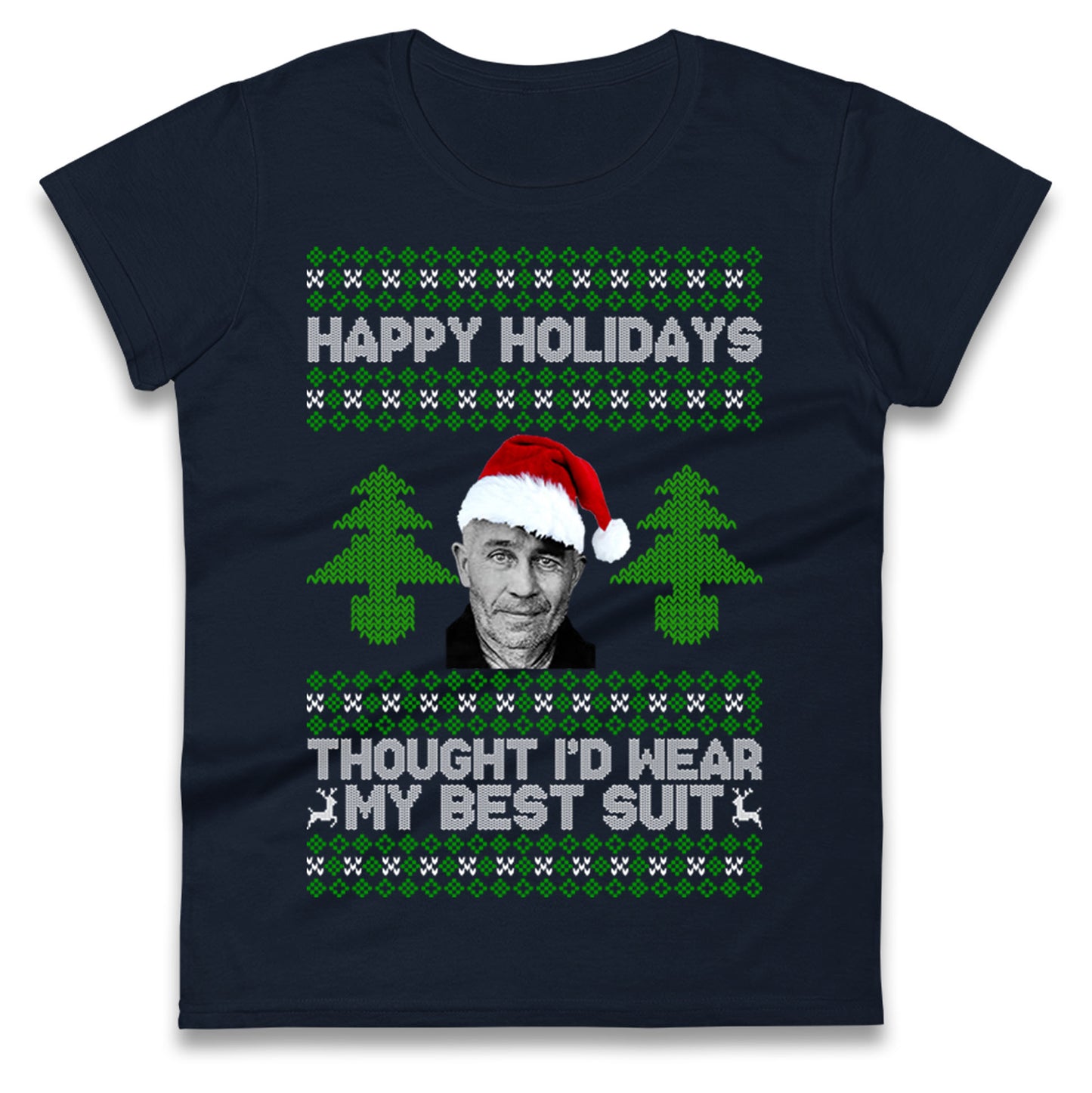 Ed Gein Christmas Ladies T Shirt