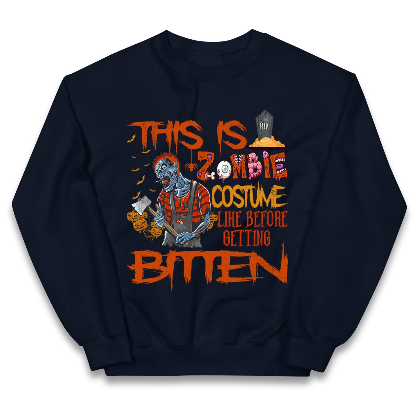 Zombie Costume Halloween Jumper
