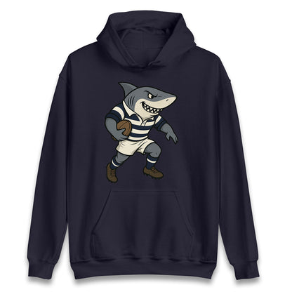 Retro Sale Sharks Rugby Union Hoodie