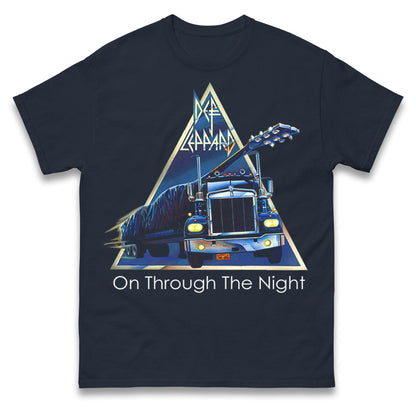 Leppard On Through The Night T Shirt