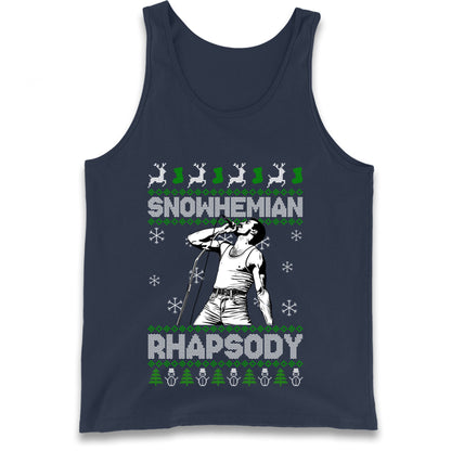 Freddie Mercury Christmas Tank Top