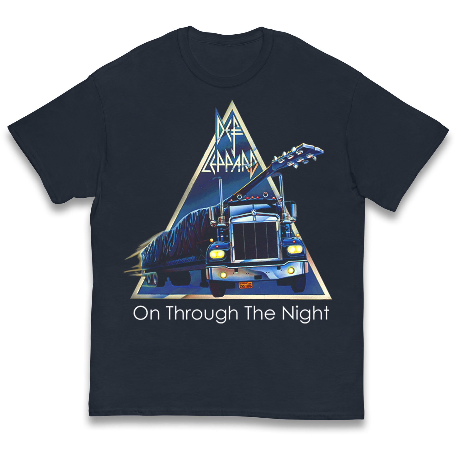 Leppard On Through The Night Kids T Shirt
