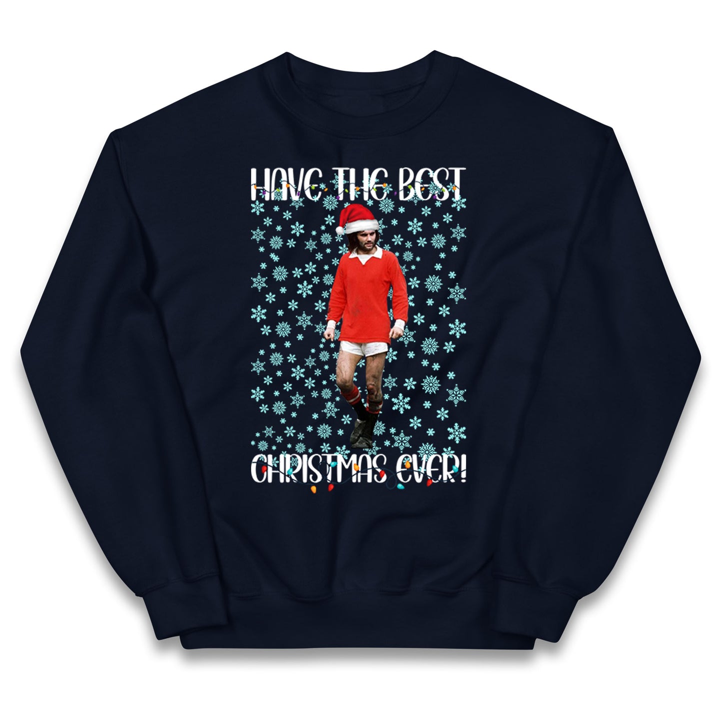george best christmas jumper
