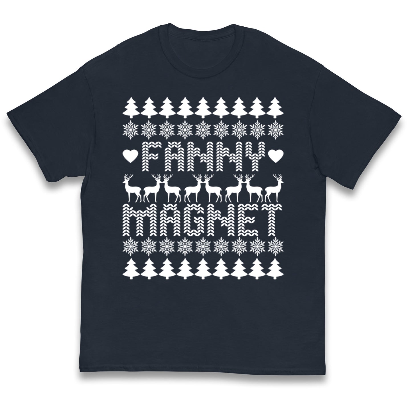 Fanny Magnet Christmas Kids T Shirt 