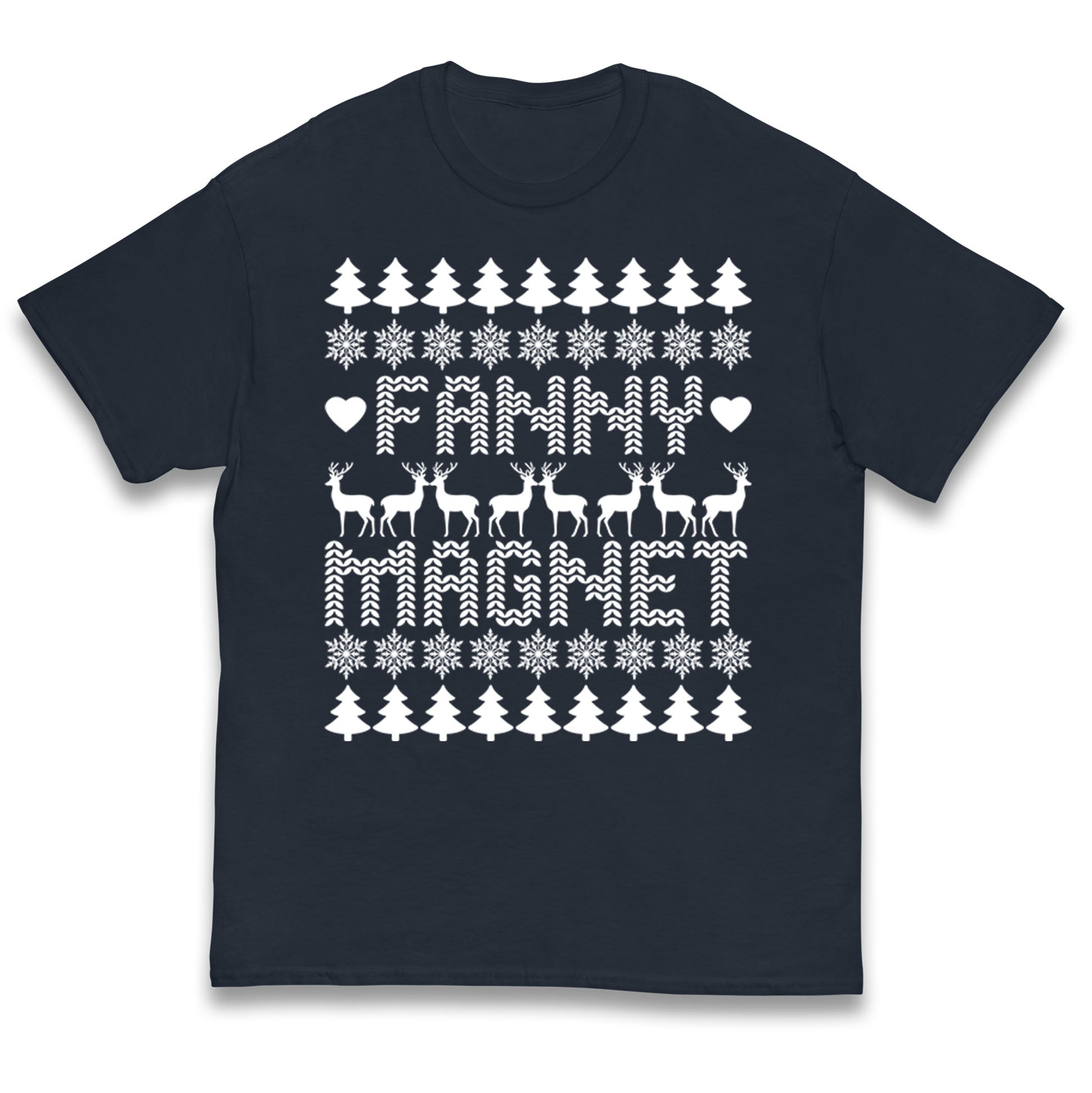 Fanny Magnet Christmas Kids T Shirt 