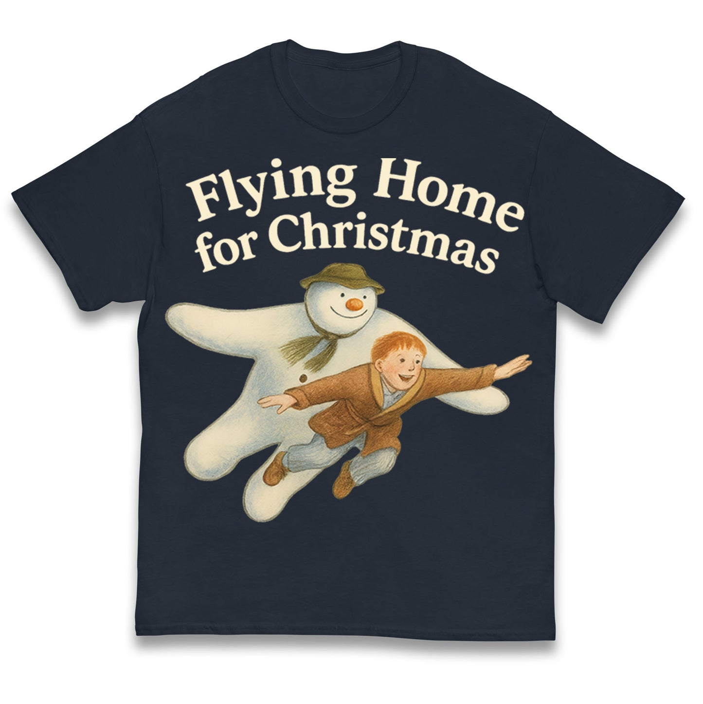 The Snowman Movie Christmas Kids T Shirt