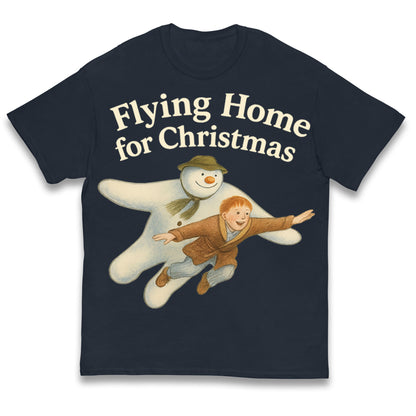 The Snowman Movie Christmas Kids T Shirt