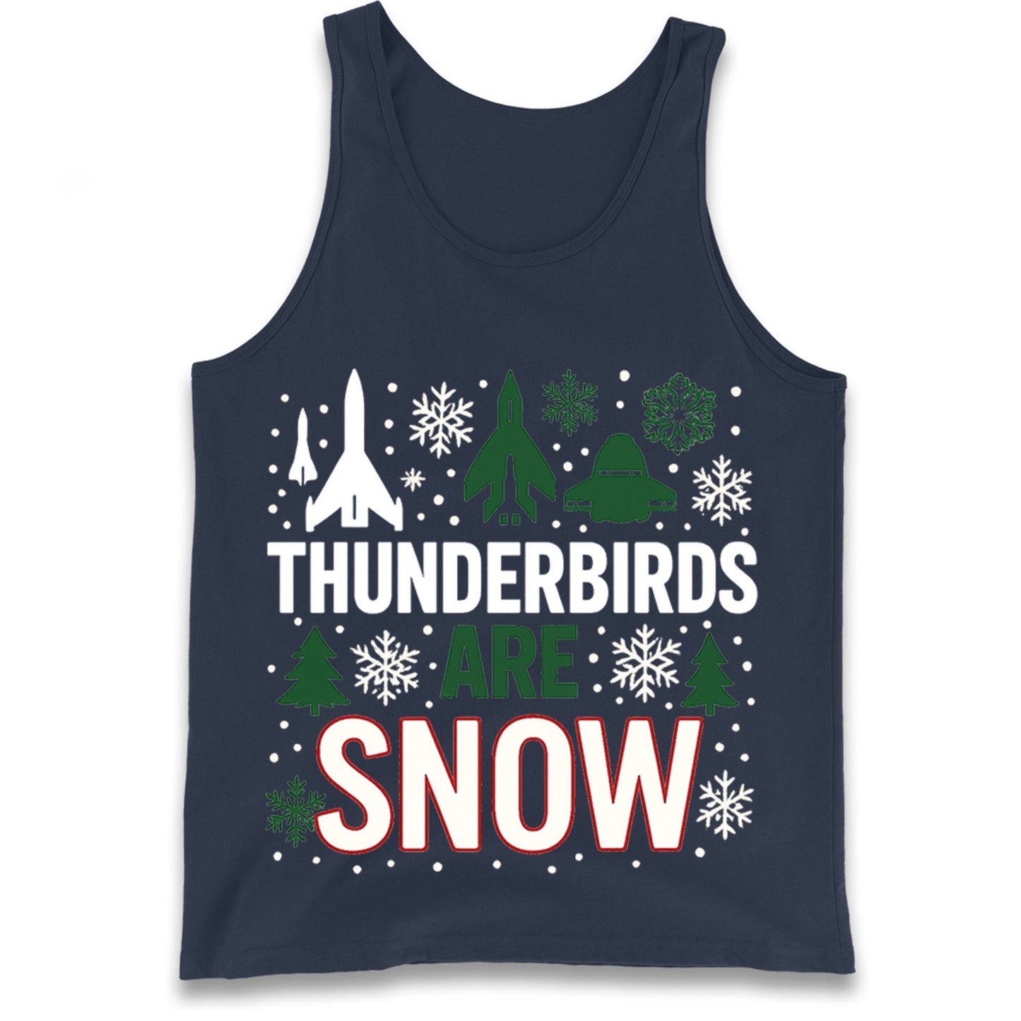 Thunderbirds Christmas Tank Top