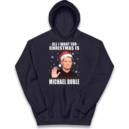 Michael Buble Kids Hoodie 
