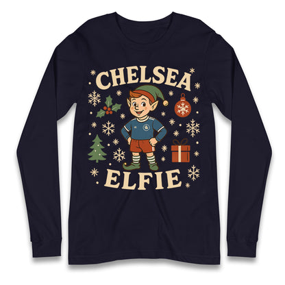 Chelsea FC Christmas Longsleeve T Shirt