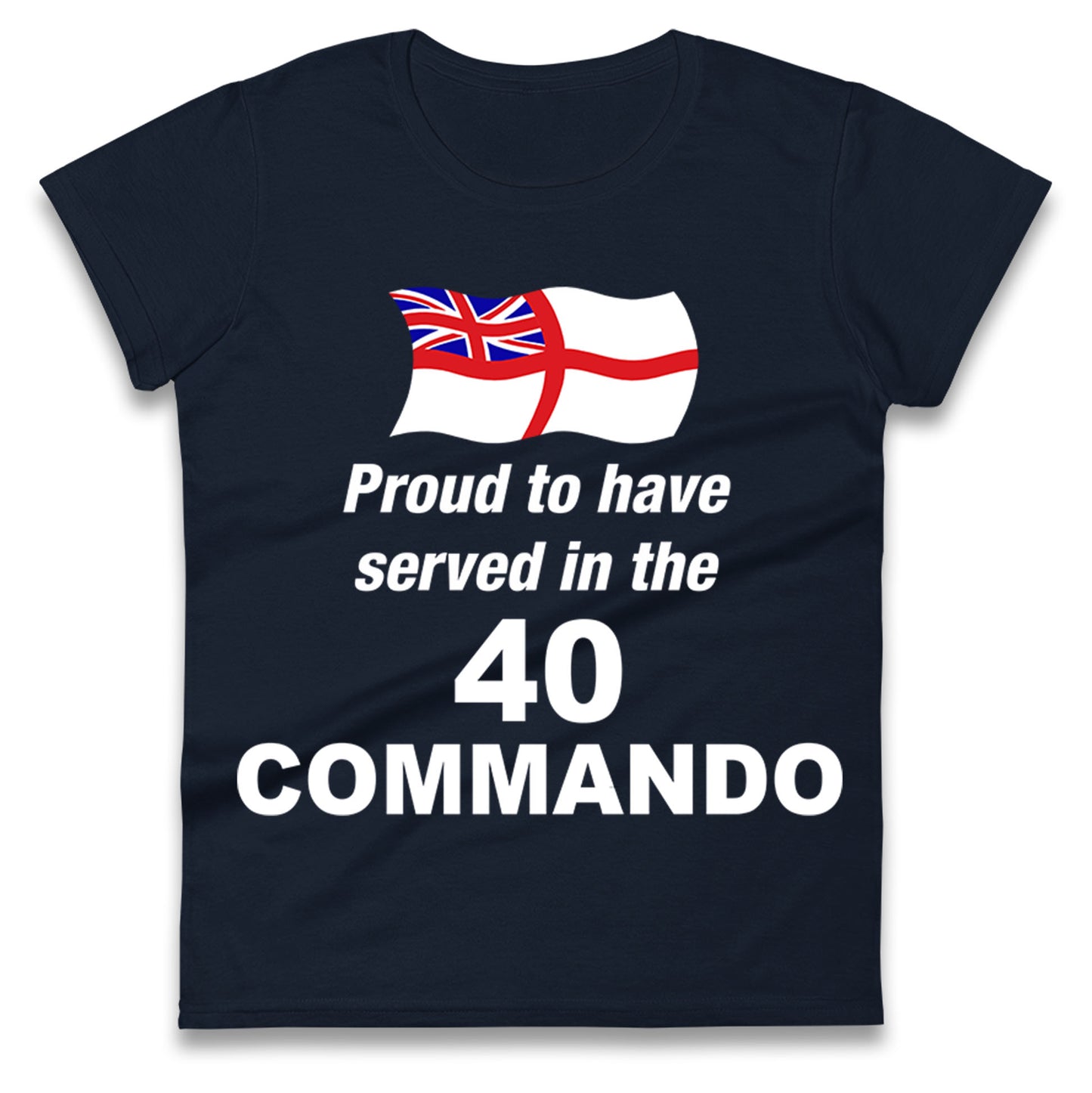 40 Commando Royal Marines Ladies T Shirt