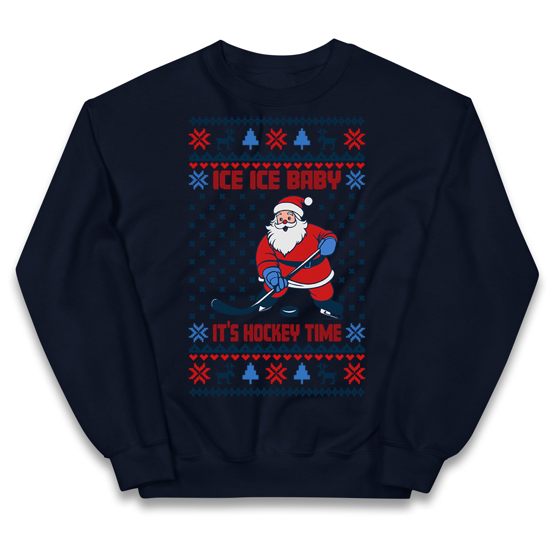 Hockey Christmas Kids Jumper
