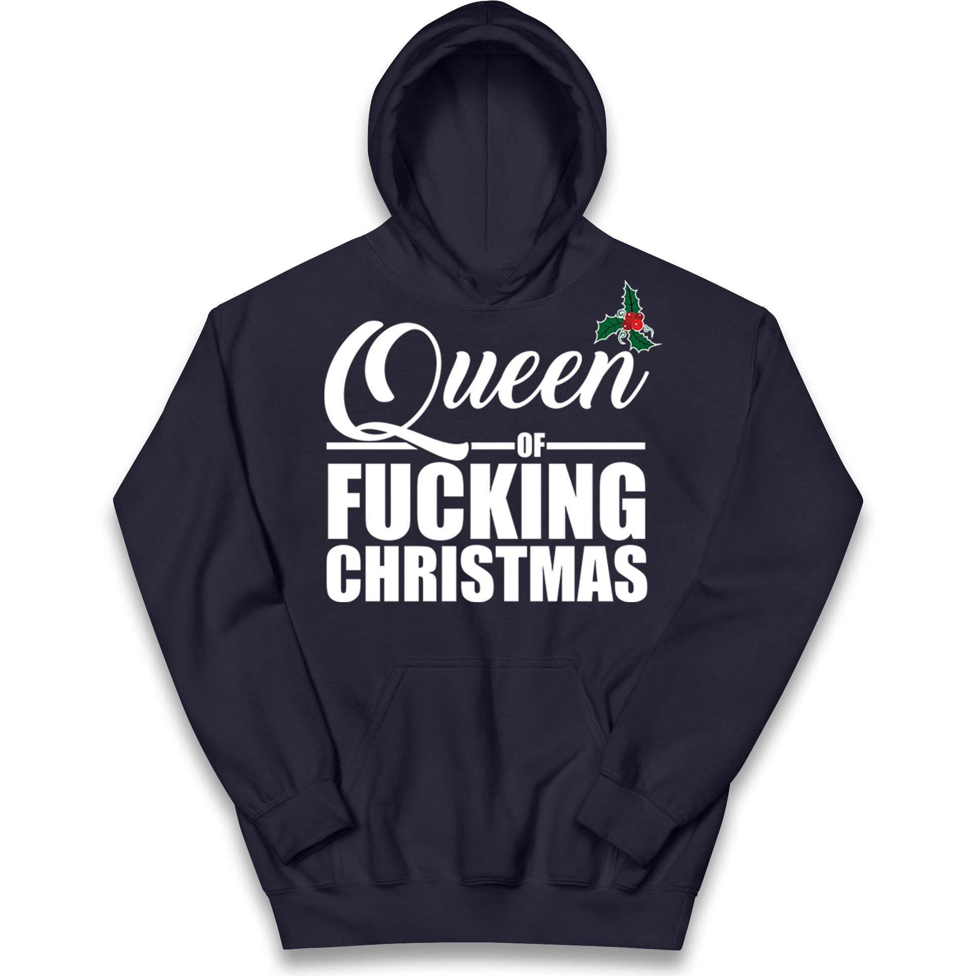 Nice Until Proven Naughty Kids Hoodie