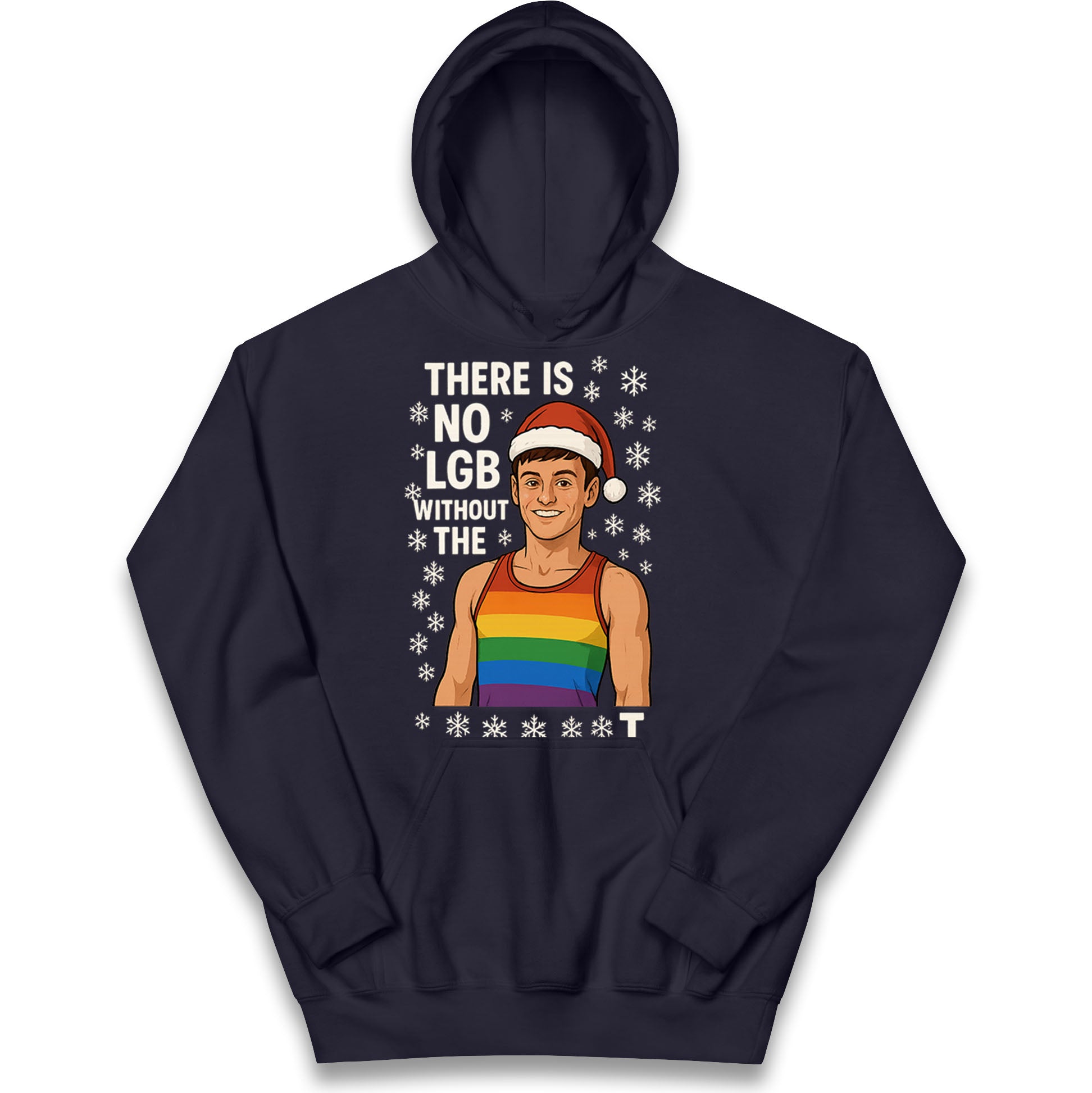 Tom Daley Christmas Kids Hoodie