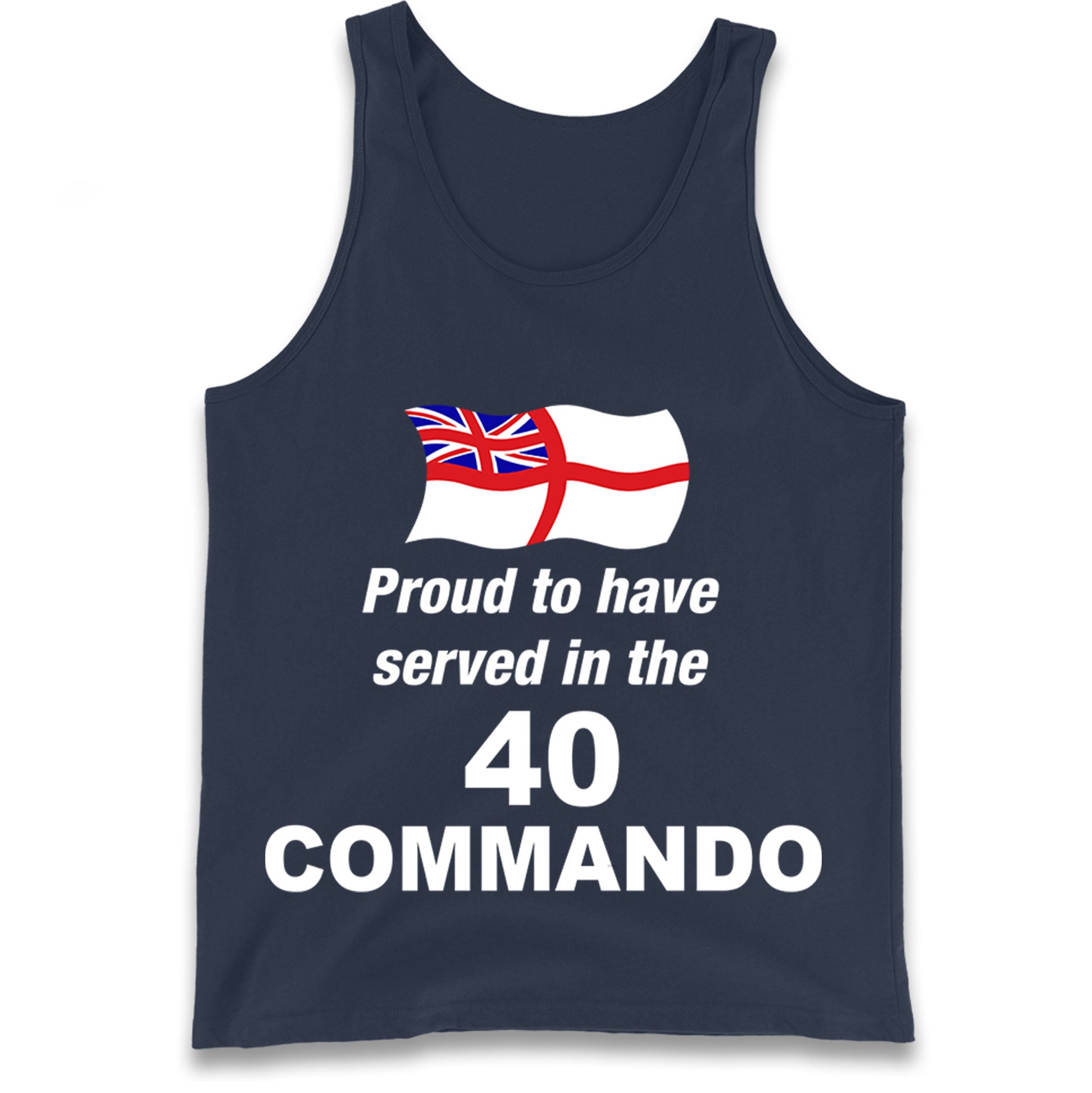 40 Commando Royal Marines Tank Top 