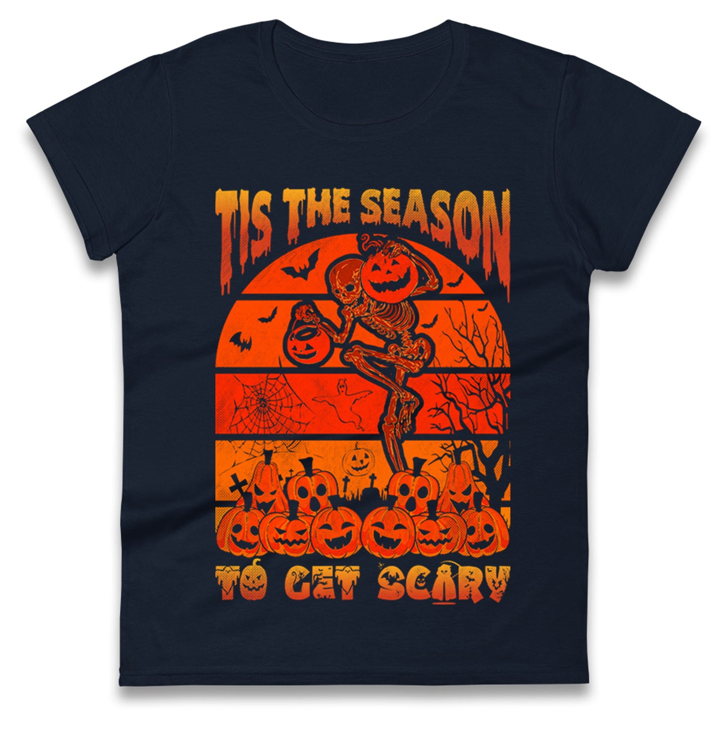 Tis The Season To Get Scary Halloween t shirt
